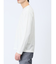 リンクスジャガードチェック フェイククルーネック長袖Tシャツ