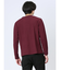 リンクスジャガードチェック フェイククルーネック長袖Tシャツ