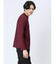 リンクスジャガードチェック フェイククルーネック長袖Tシャツ