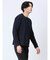 リンクスジャガードチェック フェイククルーネック長袖Tシャツ