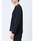 リンクスジャガードチェック フェイククルーネック長袖Tシャツ