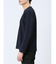 リンクスジャガードチェック フェイククルーネック長袖Tシャツ