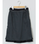 ウール混シャドーチェック フレアースカート(セットアップ可能)