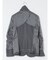 ウール調トラベスト 1ボタンジャケット 千鳥グレー(セットアップ可能)