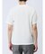 タックストライプ フェイクVネック半袖Tシャツ