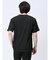 タックストライプ フェイクVネック半袖Tシャツ
