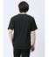 タックストライプ フェイクVネック半袖Tシャツ