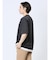 梨地 レイヤード風 クルーネック半袖Tシャツ
