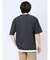 梨地 レイヤード風 クルーネック半袖Tシャツ