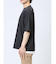 梨地 レイヤード風 クルーネック半袖Tシャツ