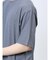 梨地 レイヤード風 クルーネック半袖Tシャツ