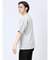 リップル レイヤード風 クルーネック半袖Tシャツ