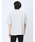 リップル レイヤード風 クルーネック半袖Tシャツ