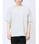 リップル レイヤード風 クルーネック半袖Tシャツ