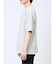 リップル レイヤード風 クルーネック半袖Tシャツ
