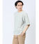リップル レイヤード風 クルーネック半袖Tシャツ