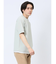 リップル レイヤード風 クルーネック半袖Tシャツ