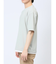 リップル レイヤード風 クルーネック半袖Tシャツ