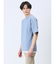 リップル レイヤード風 クルーネック半袖Tシャツ