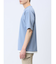 リップル レイヤード風 クルーネック半袖Tシャツ