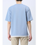 リップル レイヤード風 クルーネック半袖Tシャツ
