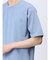リップル レイヤード風 クルーネック半袖Tシャツ