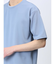 リップル レイヤード風 クルーネック半袖Tシャツ