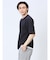 リップル レイヤード風 クルーネック半袖Tシャツ