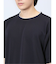 リップル レイヤード風 クルーネック半袖Tシャツ