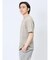 ポップコーンボーダー フェイククルーネック半袖Tシャツ