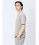 ポップコーンボーダー フェイククルーネック半袖Tシャツ