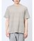 ポップコーンボーダー フェイククルーネック半袖Tシャツ
