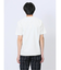 ジャガードヘリンボン フェイクVネック半袖Tシャツ