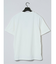 ジャガードヘリンボン フェイクVネック半袖Tシャツ