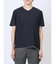 ジャガードヘリンボン フェイクVネック半袖Tシャツ