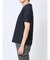 ジャガードヘリンボン フェイクVネック半袖Tシャツ