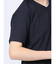 ジャガードヘリンボン フェイクVネック半袖Tシャツ