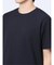 ふくれチェック クルーネック半袖Ｔシャツ