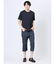 ふくれチェック クルーネック半袖Ｔシャツ