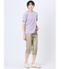 ふくれチェック クルーネック半袖Ｔシャツ