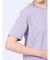ふくれチェック クルーネック半袖Ｔシャツ