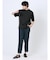 パイピング クルーネック半袖Tシャツ