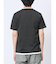 メランジジャージー フェイクキーネック半袖Tシャツ