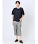 クルーネック半袖Tシャツ&タンクトップ アンサンブル