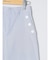 ストレッチ ボタン付き ワイドパンツ