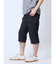 接触冷感ストレッチ カーゴ クロップドパンツ