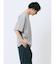 ジオメトリックジャガード クルーネック半袖Tシャツ