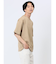 ジオメトリックジャガード クルーネック半袖Tシャツ