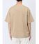 ジオメトリックジャガード クルーネック半袖Tシャツ