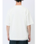 千鳥ジャガード フェイクVネック半袖Tシャツ